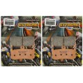 EBC Brakes EPFA Sintered Fast Street and Trackday Pads Front - EPFA491HH EBC Brakes EPFA Sintered Fast Street and Trackday Pads Front - EPFA491HH